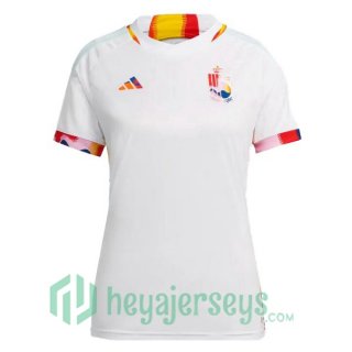 Belgium Womens Away Jersey White 2023/2023