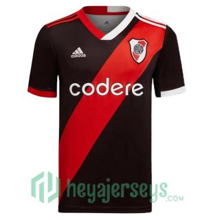 River Plate Soccer Jersey Third Black Red 2023/2024