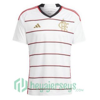 Flamengo Soccer Jersey Away White 2023/2024