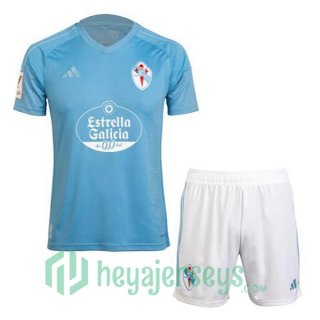 Celta Vigo Kids Soccer Jersey Home Blue 2023/2024