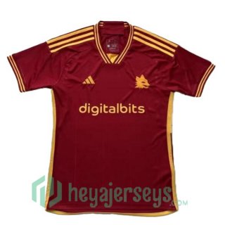 AS Roma Soccer Jersey Home Red Leaked Version 2023/2024