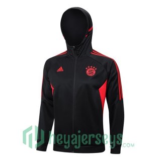 Bayern Munich Training Jacket Hoodie Black 2023/2024
