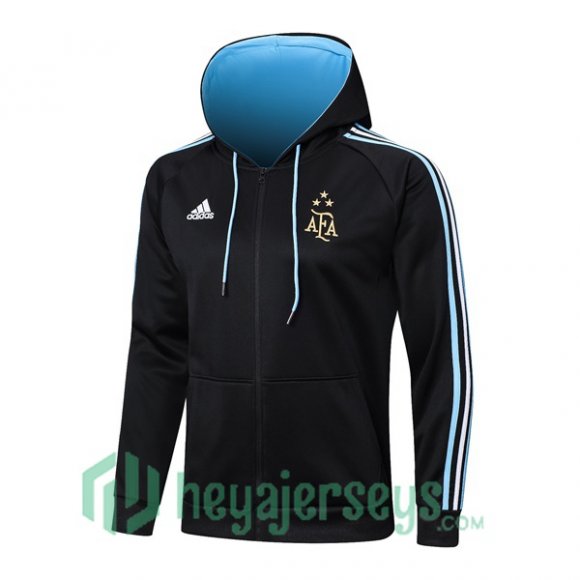 Argentina Training Jacket Hoodie Royal Bluee 2023/2024