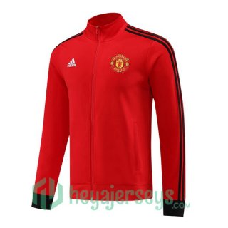 Manchester United Training Jacket Red 2023/2024