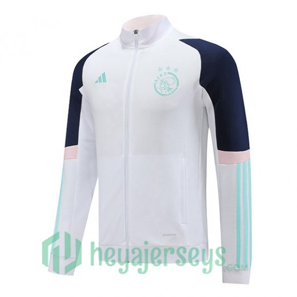 AFC Ajax Training Jacket White 2023/2024