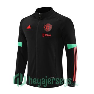 Manchester United Training Jacket Black 2023/2024