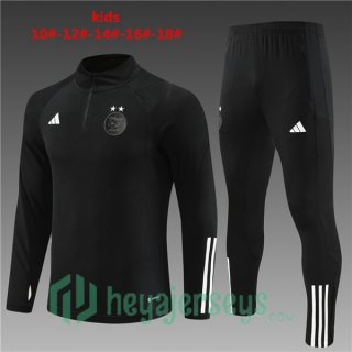 Algeria Kids Training Tracksuit Suit Black 2023/2024