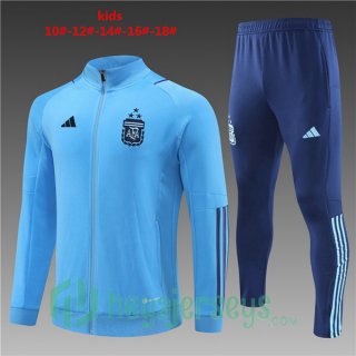 Argentina Kids Training Jacket Suit Blue 2023/2024