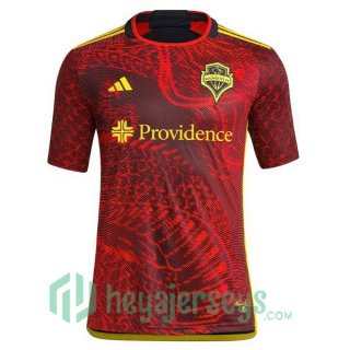 Seattle Sounders FC Soccer Jersey Away Red 2023/2024