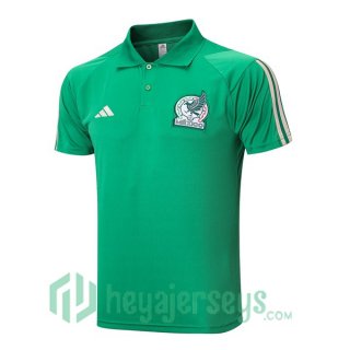 Mexico Soccer Polo Green 2023/2024