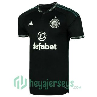 Celtic FC Soccer Jersey Away Black 2023/2024