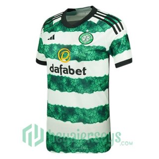 Celtic FC Soccer Jersey Home Green White 2023/2024