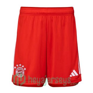 Bayern Munich Soccer Shorts Home Red 2023/2024