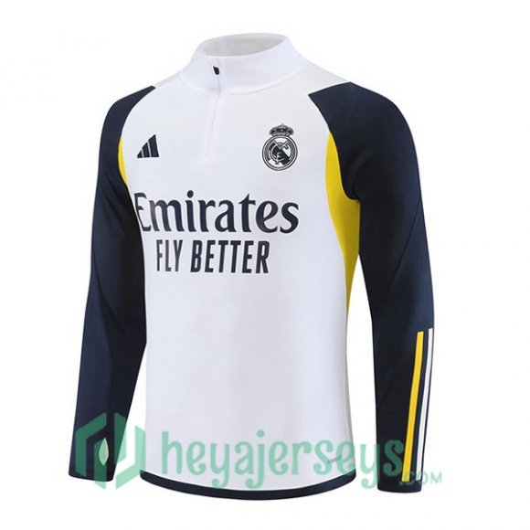 Real Madrid Training Sweatshirt White 2023/2024