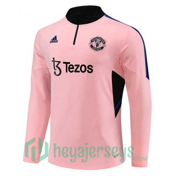 Manchester United Training Sweatshirt Pink 2023/2024