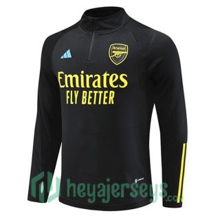 Arsenal Training Sweatshirt Black 2023/2024