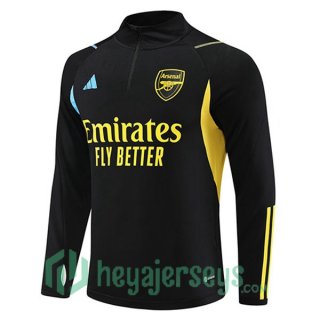 Arsenal Training Sweatshirt Black 2023/2024