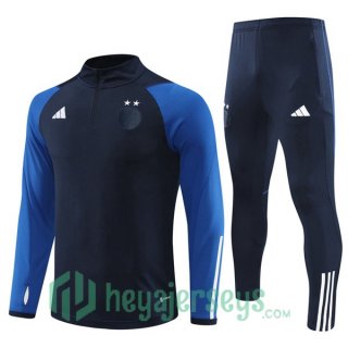 Algeria Training Tracksuit Suit Royal Blue 2023/2024