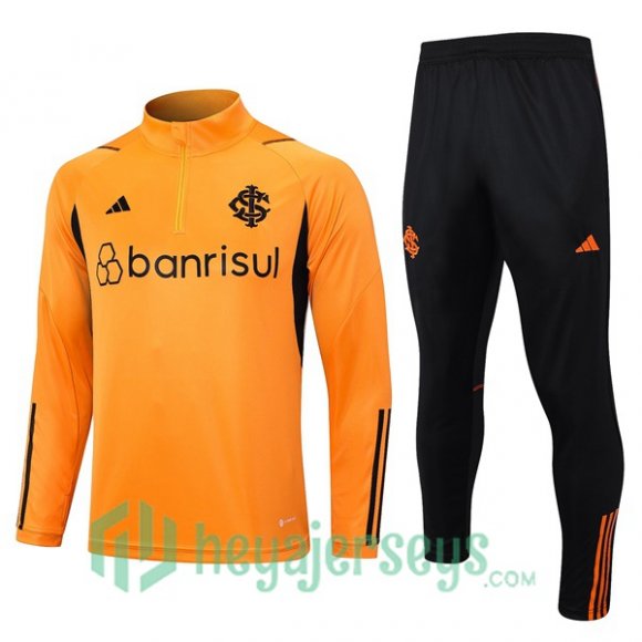 SC Internacional Training Tracksuit Suit Orange 2023/2024