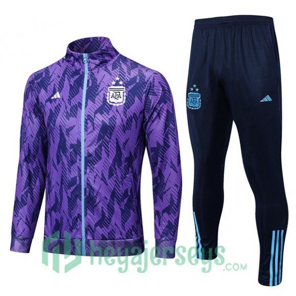 Argentina Training Jacket Suit Purple 2023/2024