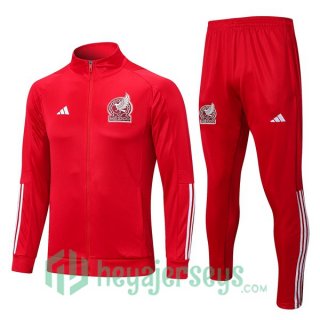 Mexico Training Jacket Suit Red 2023/2024