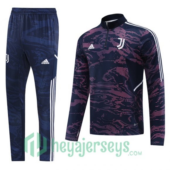 Juventus Training Tracksuit Suit Purple Black 2023/2024