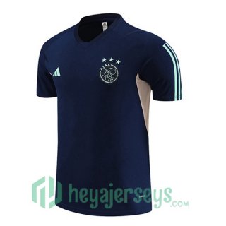 AFC Ajax Training T Shirt Royal Bluee 2023/2024