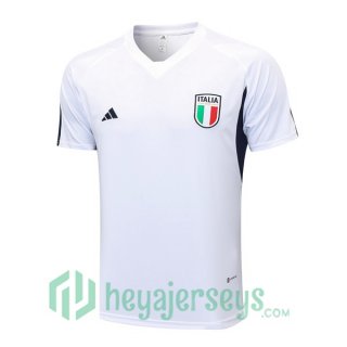 Italy Training T Shirt White 2023/2024
