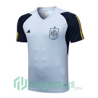 Spain Training T Shirt Blue 2023/2024