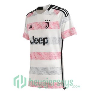 Juventus Soccer Jersey Away White 2023/2024