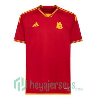 AS Roma Soccer Jersey Home Red 2023/2024