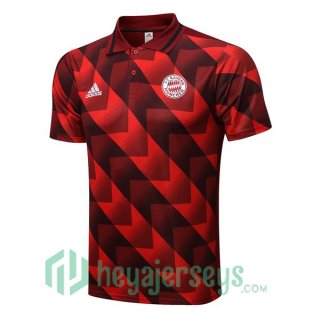 Bayern Munich Polo Jersey Red 2022/2023