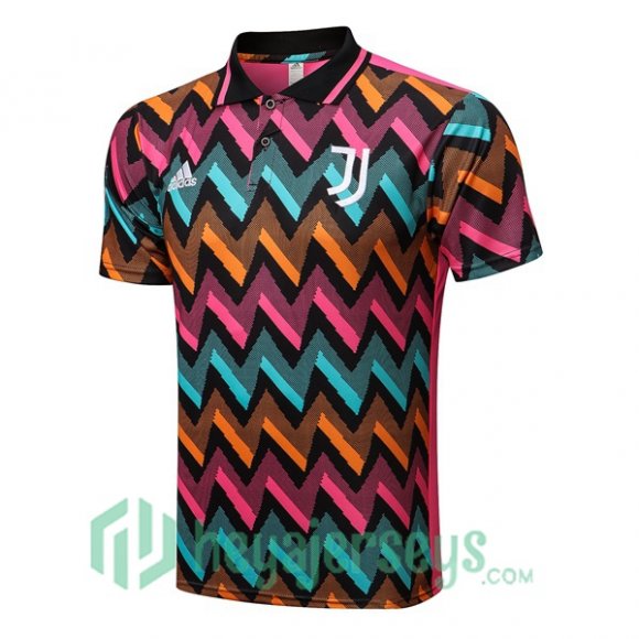 Juventus Polo Jersey Blue Pink 2022/2023