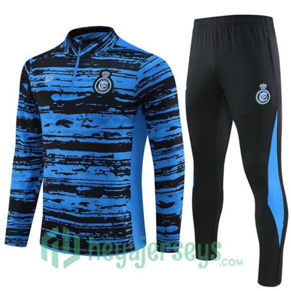 Al-Nassr FC Training Tracksuit Suit Blue 2023/2024