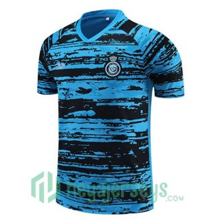 Al-Nassr FC Training T Shirt Blue 2023/2024