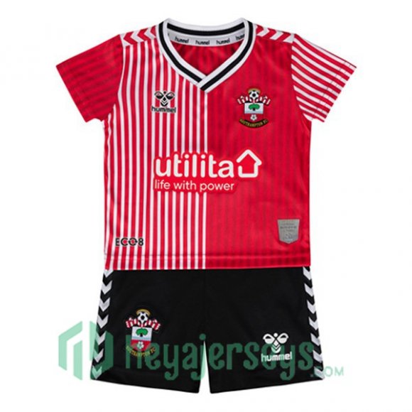 Southampton FC Kids Soccer Jersey Home Red 2023/2024