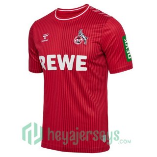 FC Koln Soccer Jersey Away Red 2023/2024
