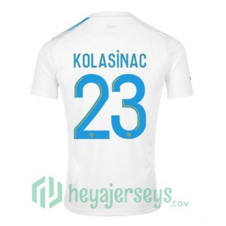 Marseille (KOLASINAC 23) Soccer Jersey 30th Anniversary Edition 2022/2023