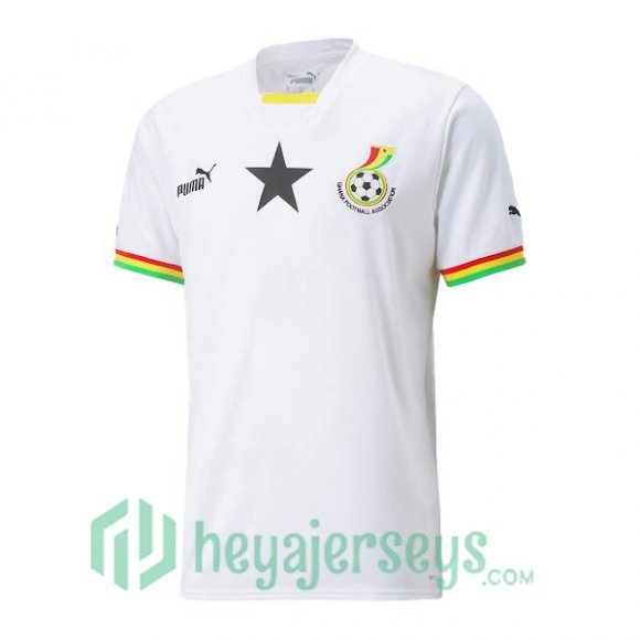 Ghana Home Jersey White 2023/2023