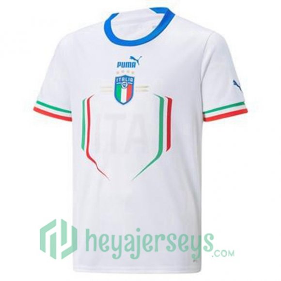 Italy Away Jersey White 2023/2023