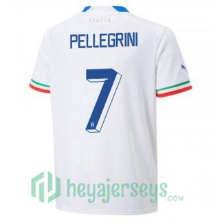 Italy (Pellegrini 7) Away Jersey White 2023/2023