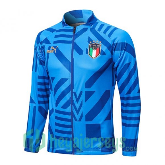 Italy Training Jacket Blue 2022/2023