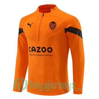 Valencia CF Training Sweatshirt Orange 2022/2023