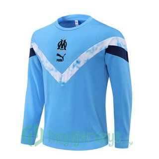 Olympique MarseilleTraining Sweatshirt Blue 2022/2023