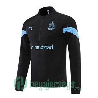 Olympique MarseilleTraining Sweatshirt Black 2022/2023