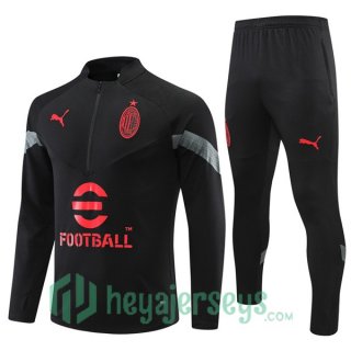 AC Milan Training Jacket Suit Black 2022/2023