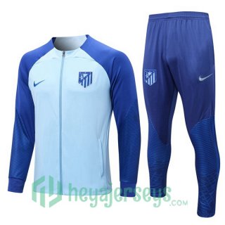 Olympique MarseilleTraining Jacket Suit Blue 2022/2023