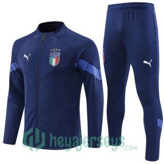 Italy Royal Training Jacket Suit Blue 2022/2023