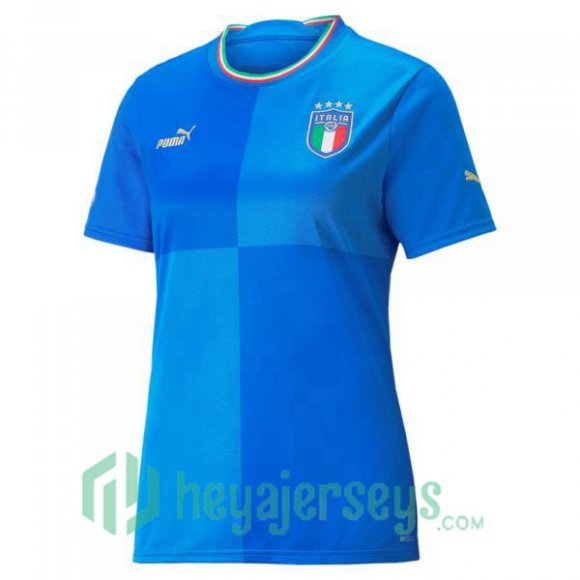 Italy Womens Home Jersey Blue 2023/2023