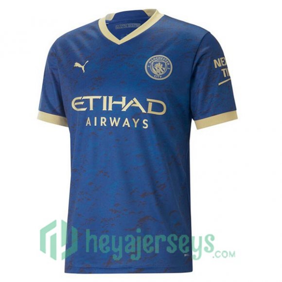 Manchester City Soccer Jersey Special Blue 2022/2023